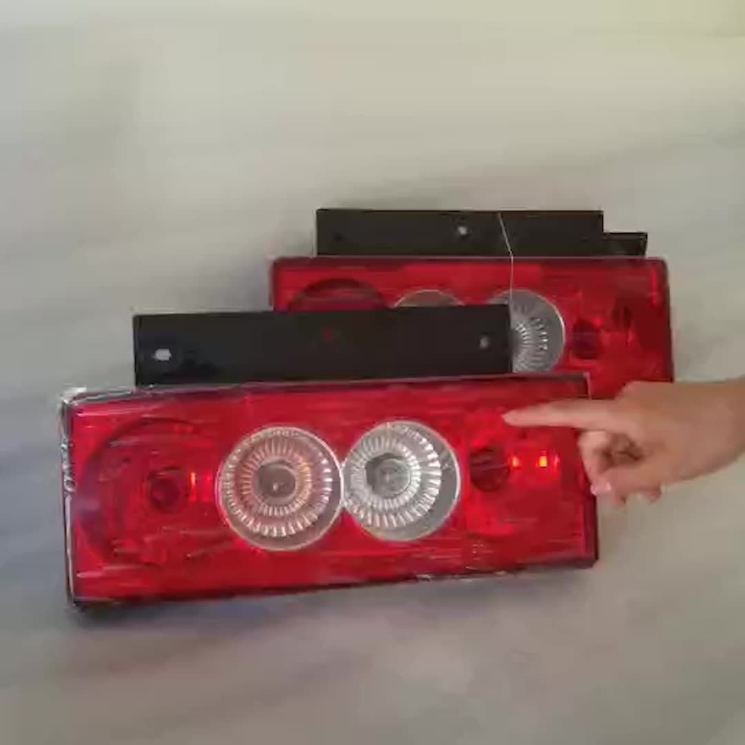 Truck Rear Light for Chinese Trucks All Plastic Manufacture Truck Spare Parts