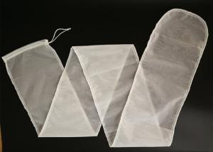 China 400 / 500 Micron Oil Liquid Filter Bags PP Nylon Monofilament Seamless wholesale