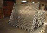 6'X12' Galvanized Chain Link Fence Panels For Commercial Construction