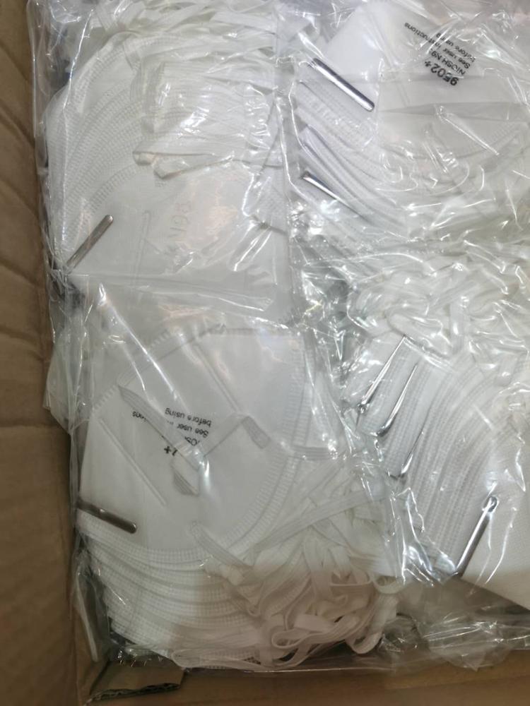 Protective N95 Face Mask / Ffp2 Filter Mask Ce Certificate High Filtration Capacity