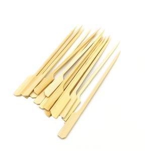 China 50pcs Extra Long Paddle Bamboo 6 Inch Skewers In Bulk wholesale