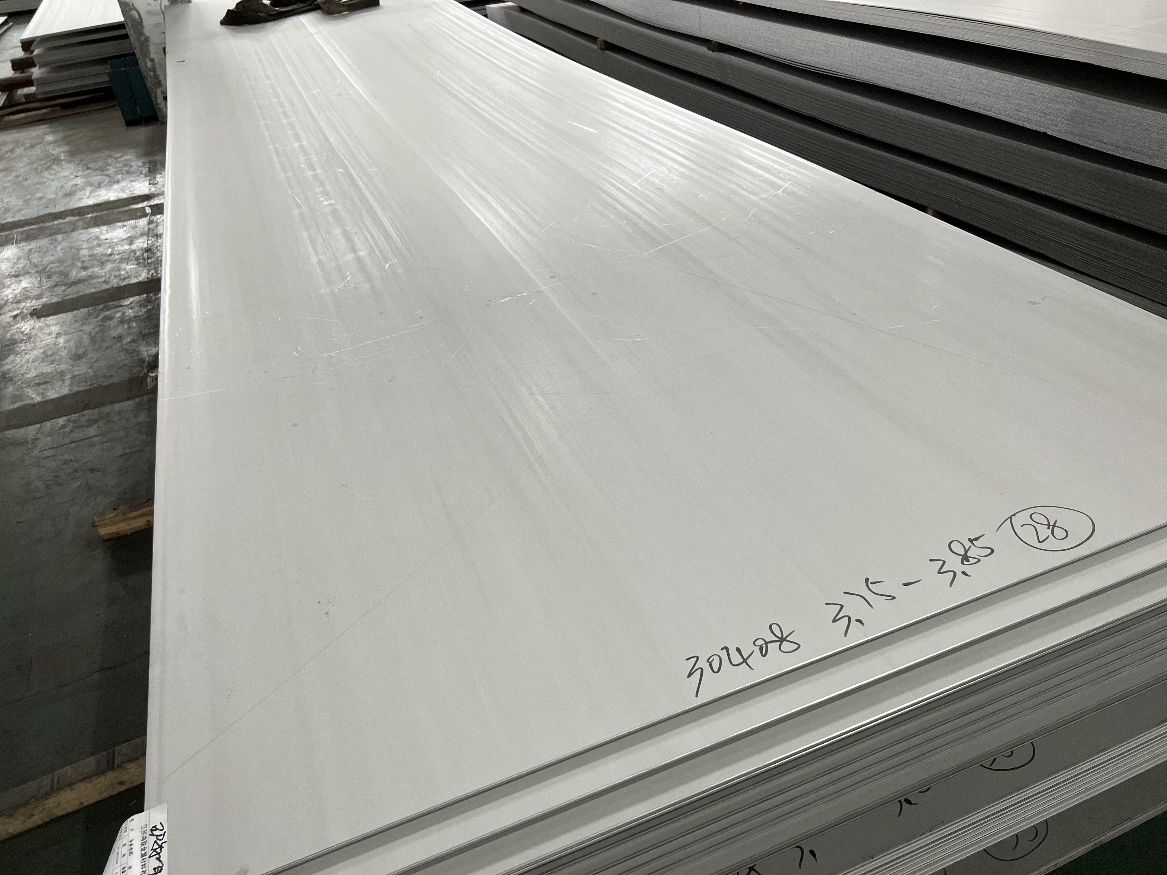 Hot Rolled ASTM A240 AISI 304 S30408 Stainless Steel Plate 1D Finished 12*2000*6000mm