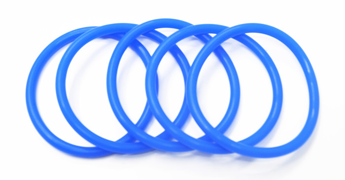 Coloured Silicone O Rings Food Grade Sunlight Resistant Standard / Nonstandard