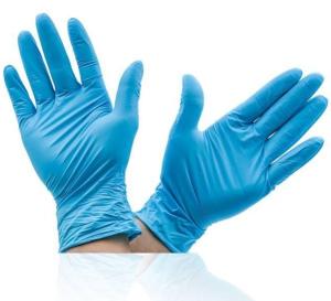 China Disposable Nitrile Coated Medical Examination Gloves wholesale