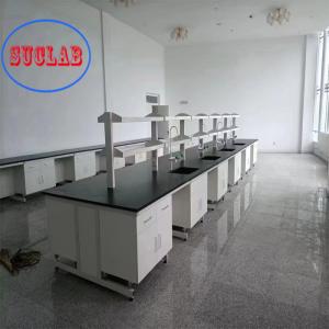 China Adjustable Foot lab bench furniture DTC105 DEG Hinges Chemical Resistant Safety wholesale