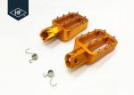 ATV Motorcycle Drag Racing Parts Pedals , Dirt Pit Bike Motorcycle Modification
