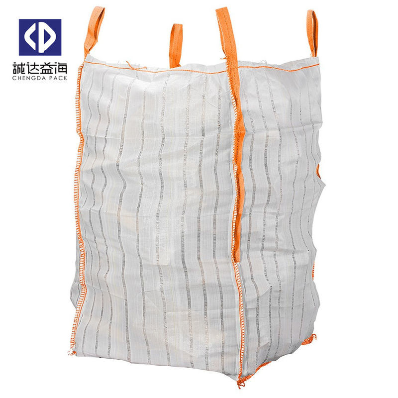 1000kgs 1500kgs Vented Firewood FIBC Bulk Bags Closed Bottom Open Top
