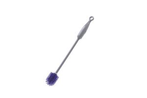China Long Handled Silicone Bottle Cleaning Brush Water Bottle Cleaner For Baby Bottles wholesale