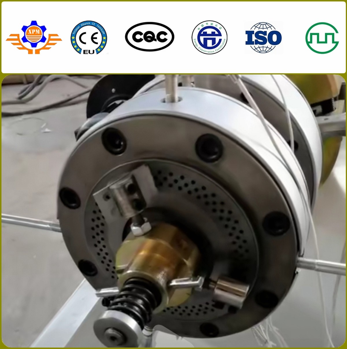 200 - 500kg/H PVC Pelletizing Extrusion Line PVC Pellets Machine Hot Mold Cutting