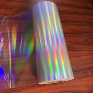 China Seamless Rainbow Pattern Cast And Cure Holographic Film BOPP Material wholesale