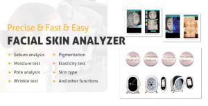 China White Smart Facial Skin Analyzer High Resolution Camera 10.6Kg GW wholesale