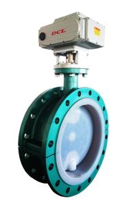 China 1/4 Turn DN500 WCB Wafer Electric Actuated Butterfly Valve wholesale