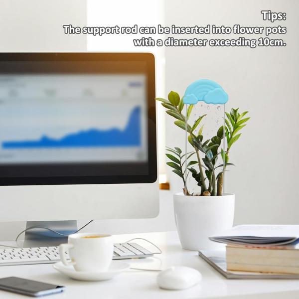 Silicone Rainbow Plant Waterer, Plant Watering Rain Cloud, Plant Lover Gifts, Plant Lady Gifts For Women, Plant Accessories,House Warming Gifts New