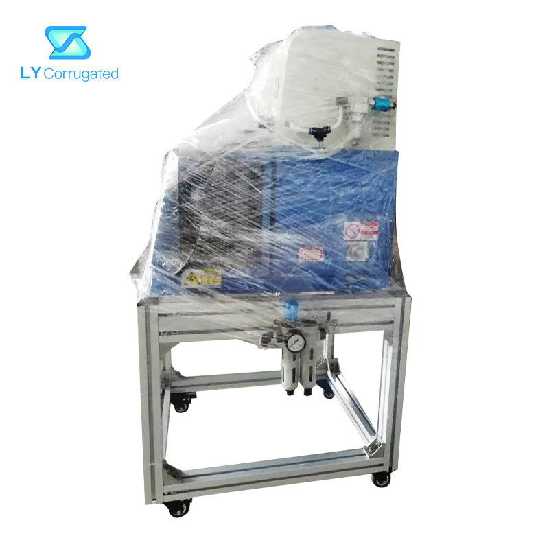 Paper Carton Pasting Roller Coating Hot Melt Glue Machine Maximum Pressure 32.7KG 72 lb/h