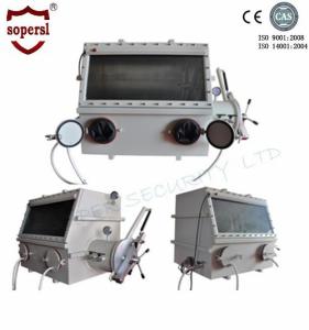 China Stainless Steel Laboratory Glove Box / Anaerobic Glove Box Medical Equipment wholesale