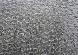 China Stainless Steel Wire Diameter 0.08mm-0.3mm Knitted Fabric For Liquid Air Filter wholesale
