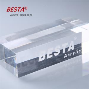 China 50mm 150mm Extra Thick PMMA Transparent Acrylic Sheets Wear Resistance wholesale
