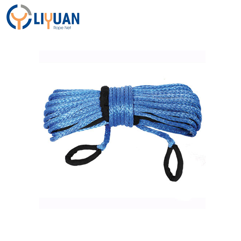Yiliyuan Double Braided Uhmwpe Rope Support Customized Length for Marine and Slings