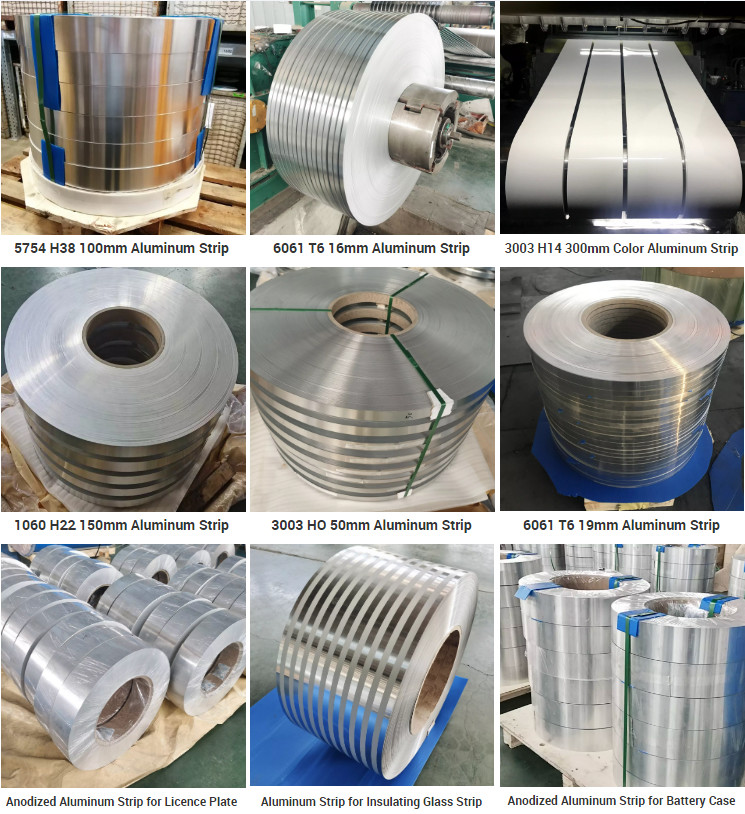 Aluminum Alloy Strip Color Coated Channel Letter Aluminum Strip Coil For Letter