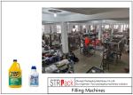 100ml Full Automatic Harpic Filling Machine 2200mm PLC Control