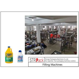 500ml 100bpm Cleaning Disinfectant Filling Machine With 16 Heads