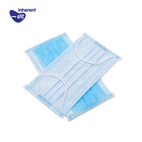 Quality EN 14683:2019+AC:2019 Non Allergic Triple Layer Medical Dust Mask for sale