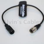 Hirose 4 Pin Male to DC Female Cable for Sound Device ZAXCOM Blackmagic