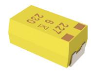 China Kemet Polymer Surface Mount Tantalum Capacitor T520B157M006ATE045 In Yellow wholesale