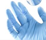 Powder Free Wholesale Blue Medical Nitrile Gloves With High Quality Disposable