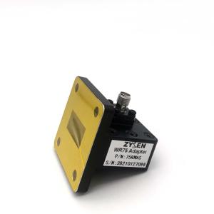 China WR75 To Coaxial SMA Right Angle Adapter 10 To 15GHz wholesale