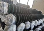 PVC Coated Galvanized Cyclone Chain Link Fence 8" 60x60