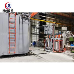 China Plastic Bucket Rotational Molding Equipment / Oven Water Tank Manufacturing Machine wholesale