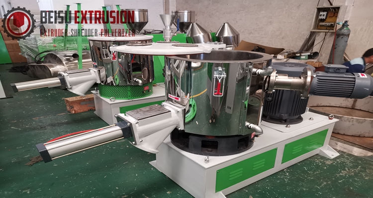 BEISU Factory SRL-W800/2500 High speed mixer machine for PVC/PE/PP/SPC/EVA