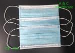 Safety Hospital Nose Mask Reusable Antiviral Face Mask Blue And White