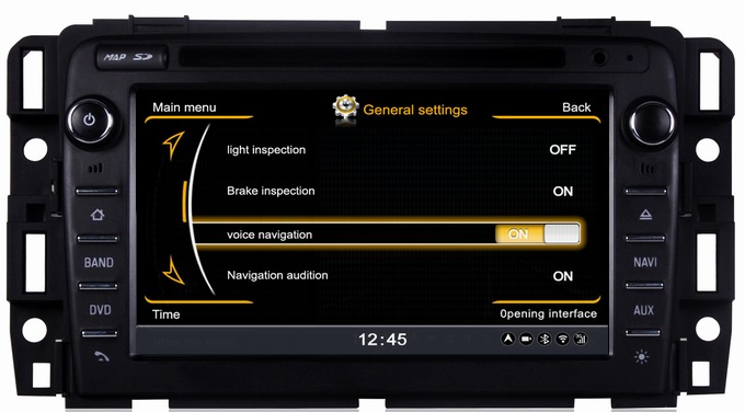 Ouchuangbo S100 Platform for GMC Acadia 2013 Auto Radio DVD Player 3 zone POP 3G Wifi OCB-284