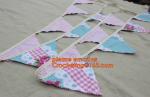 Lace Trimming Flag Banner HOLIDAY Decoration Halloween Softtextile Lace Fabric,