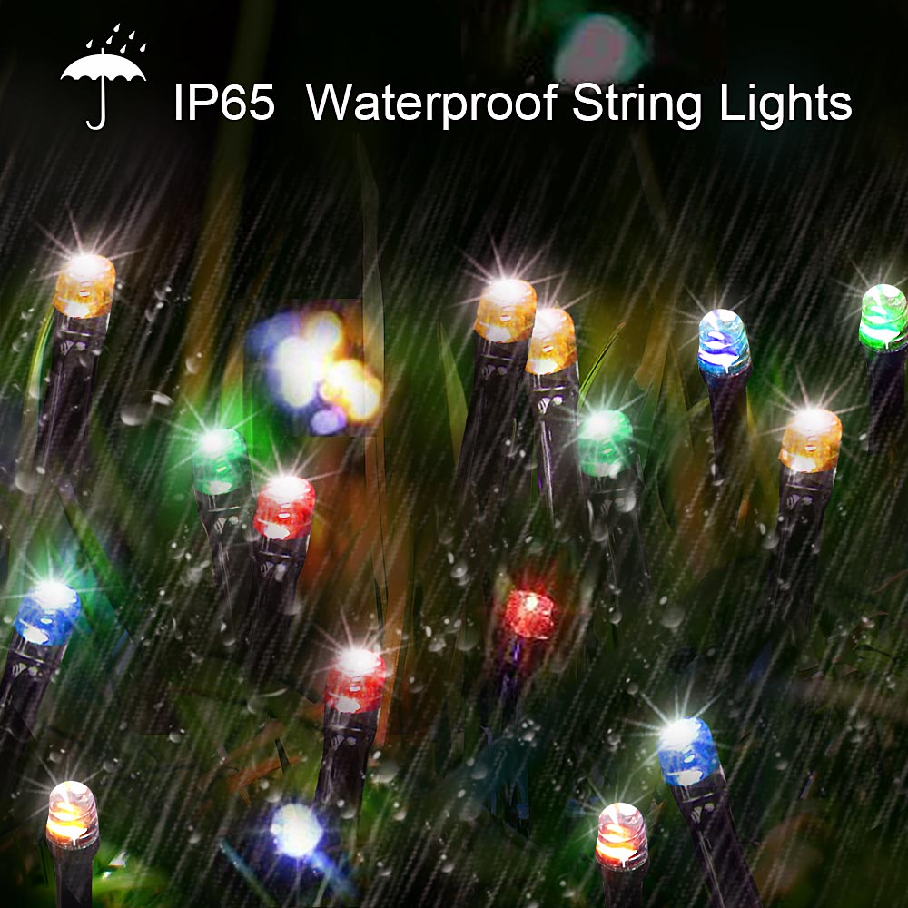 Christmas Garland Led Fairy Light Outdoor Solar Powered String Lights 3 Mode Garden Wedding Decoration Waterproof