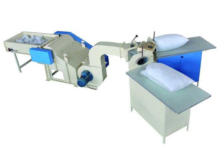 Auto Polyester Pearl Ball Fiber Filling Machine Cotton Fiber Opening Machine