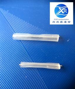 China 45mm Single Micro Fiber Splice Protection Sleeves Transparent Tube wholesale