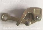 10KN Single Cam Come Along Clamp Earthwire Grip For Stranded Wire GJ25 -50