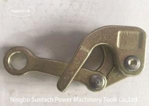 China 10KN Single Cam Come Along Clamp Earthwire Grip For Stranded Wire GJ25 -50 wholesale