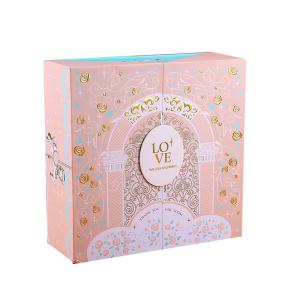China Birthday Candy Package Paper Box Gift Cardboard Box With Ribbon wholesale