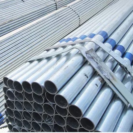 Hot Rolled Galvanized Steel Tube Q235 Q345 SCH40 SCH60 For Steam Heating