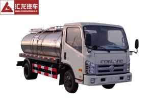 China Forland Mini Milk Tank Trailer Euro Ii Emission With Air Brake Auto - Cleaning wholesale