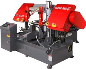 China 4kw Metal Cutting Steel Double Column Bandsaw Machine wholesale