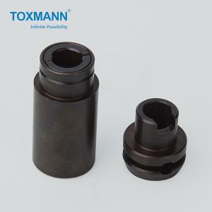 China Feeding Mouth CNC Precision Turned Parts Acidproof Black Finishing wholesale