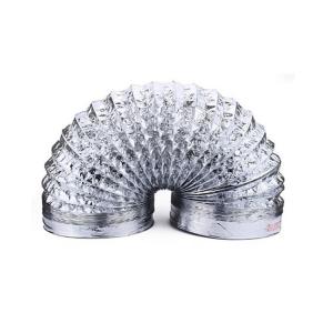 China AC Electric Current Aluminium Semi Rigid Flexible Duct for Air Conditioning 100-315mm wholesale