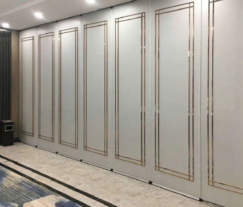 Hotel Banquet Acoustic Sliding Gate Soundproof Sliding Partition Wall