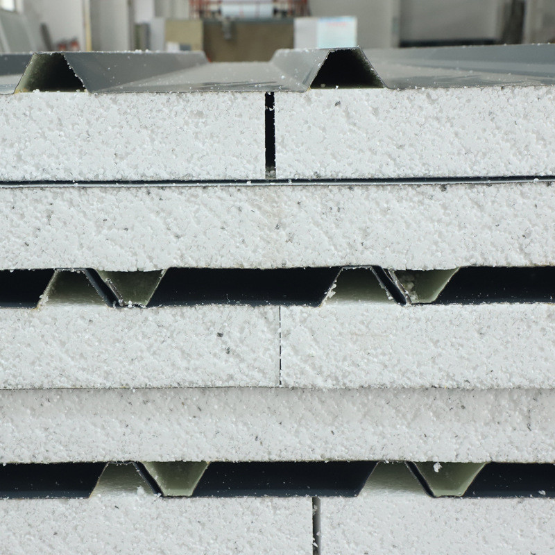 Ceiling Partition Wall Eps Sandwich Panel Heat Insulation 6-20kg/M3