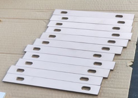 High Pressure Purging Mirror Aluminum Target Plate Steam Blowing